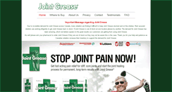 Desktop Screenshot of jointgrease.com